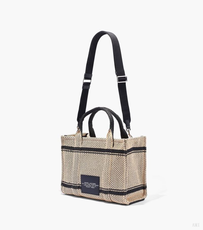 Marc Jacobs | The Straw Jacquard Medium Tote Bag - Natural