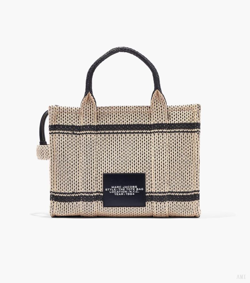 Marc Jacobs | The Straw Jacquard Medium Tote Bag - Natural