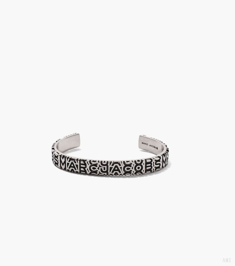 Marc Jacobs | The Monogram Engraved Bracelet - Aged Silver