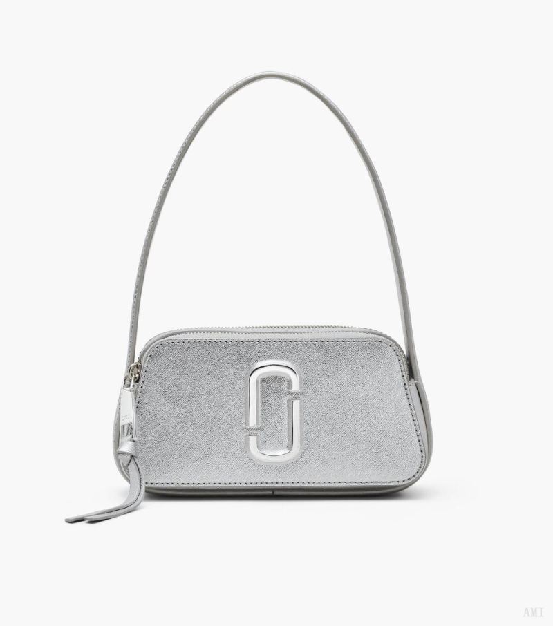 Marc Jacobs | The Metallic Slingshot - Silver - Click Image to Close