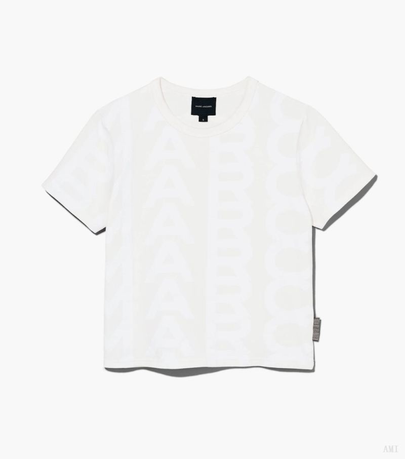 Marc Jacobs | Monogram Baby Tee - Eggshell/Optic White