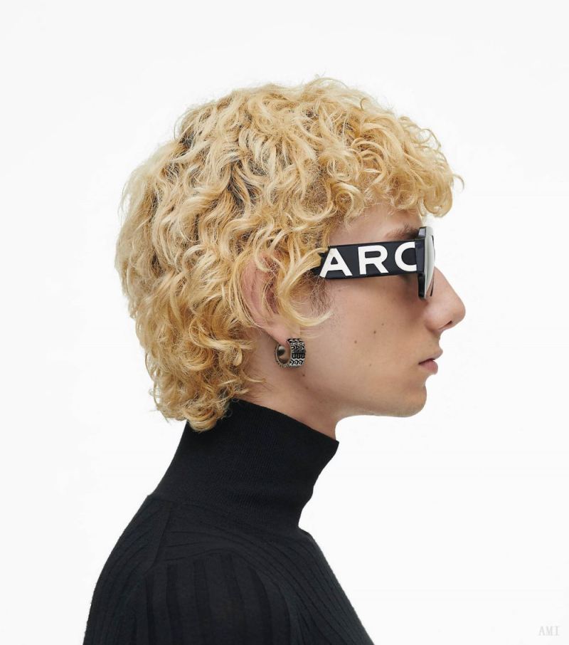 Marc Jacobs | The Marc Jacobs Square Sunglasses - Black/White