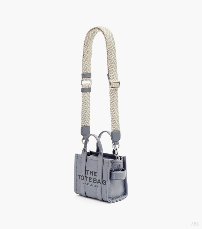 Marc Jacobs | The Thin Arrow Webbing Strap - Wolf Grey Multi - Click Image to Close