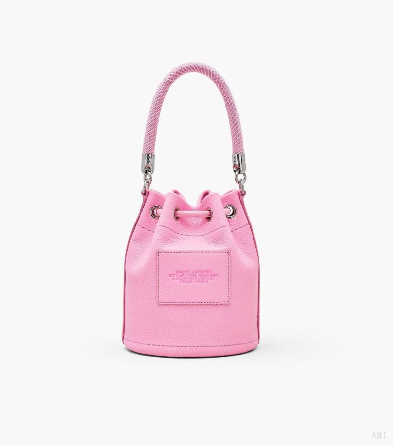 Marc Jacobs | The Leather Bucket Bag - Fluro Candy Pink