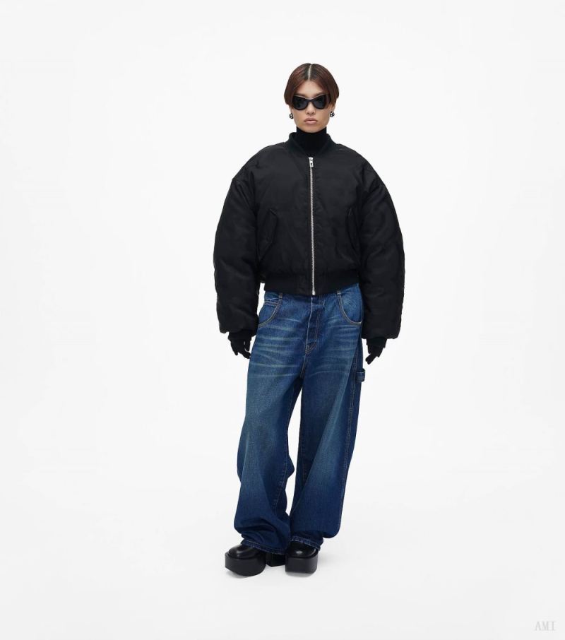 Marc Jacobs | The Cropped Bomber - Black