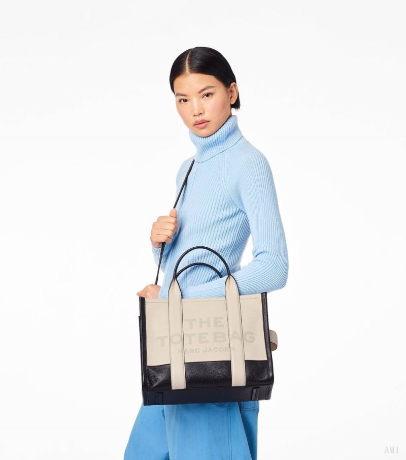 Marc Jacobs | The Colorblock Medium Tote Bag - Ivory Multi