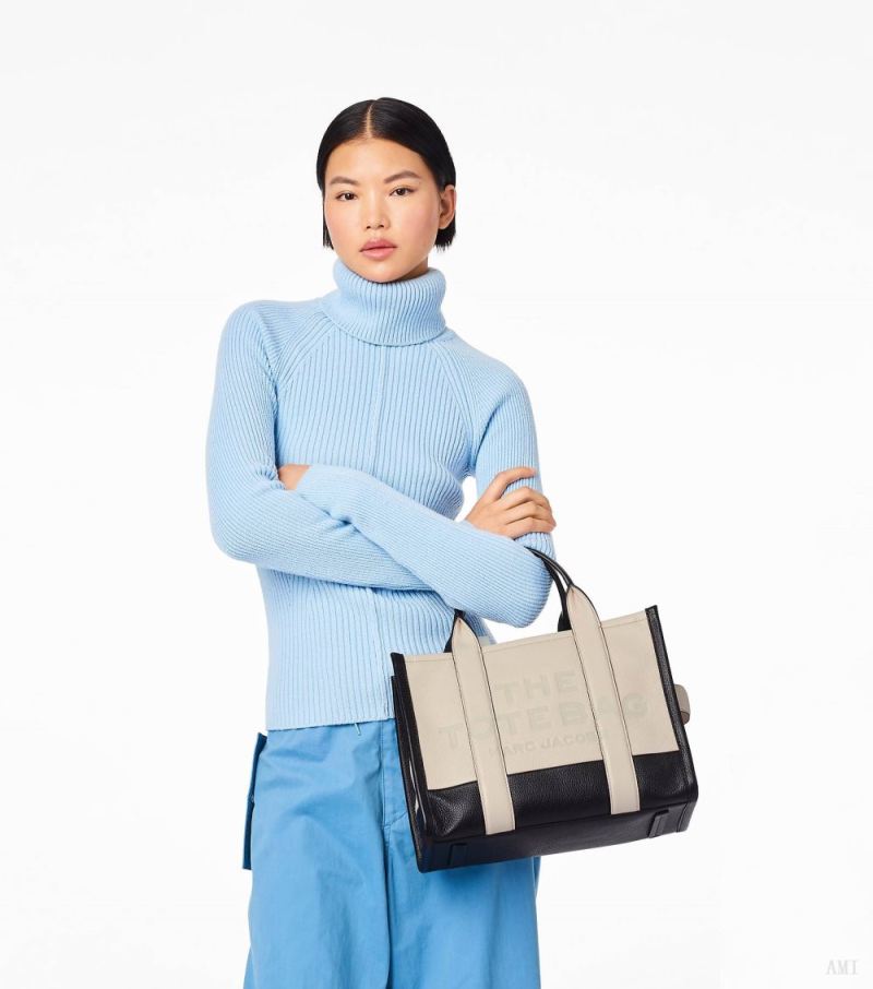 Marc Jacobs | The Colorblock Medium Tote Bag - Ivory Multi