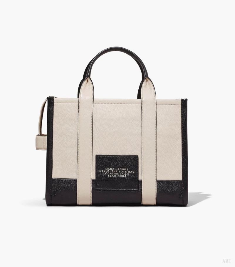 Marc Jacobs | The Colorblock Medium Tote Bag - Ivory Multi