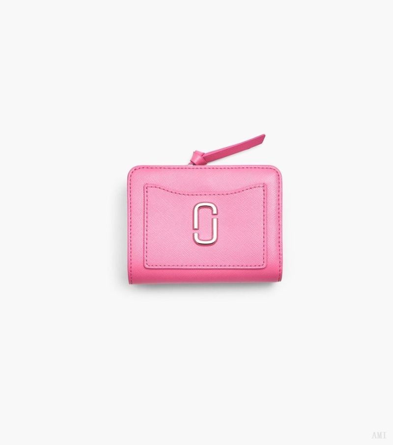 Marc Jacobs | The Utility Snapshot Mini Compact Wallet - Petal Pink