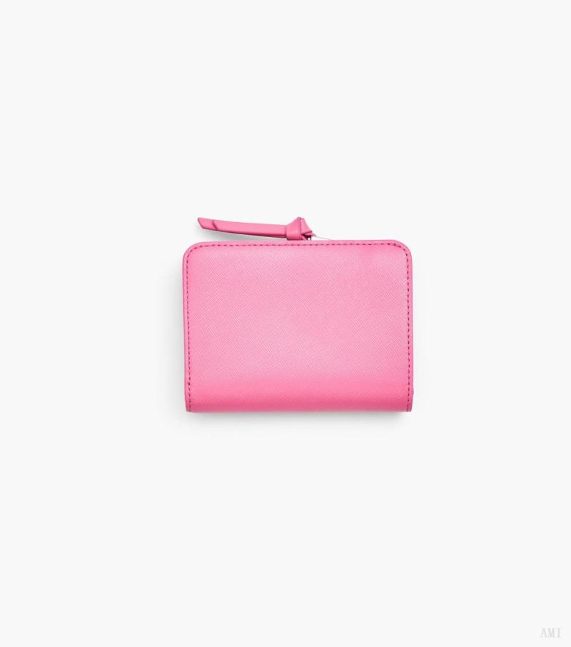 Marc Jacobs | The Utility Snapshot Mini Compact Wallet - Petal Pink