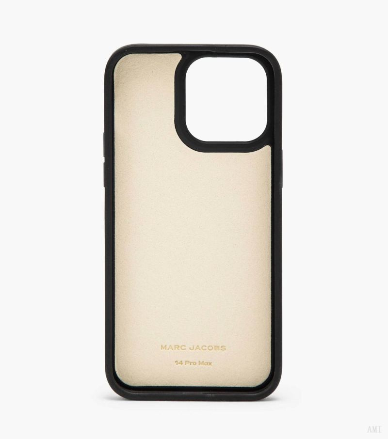 Marc Jacobs | The Monogram Iphone 14 Pro Max 3D Case - Black/White